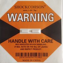 Anti-vibration label Anti-counterfeiting barcode self-adhesive label Anti-collision label Safe transportation and handling indicator