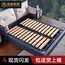 Natural bamboo sub-pai gu jia wood shelf folding custom Dragon Skeleton 1 8 meters bed frame no paint