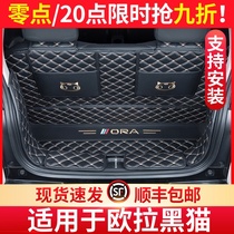 Suitable for 21 models of Euler black Cat trunk mat fully surrounded by Great Wall Euler r1 black Cat modification decoration special tail box mat