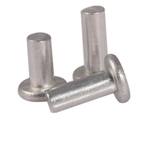 Flat head aluminum rivets Iron rivets Solid solid rivets Hand flat head rivets aluminum hair nails M4 M5 M6