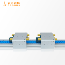 Cronos small blue power guide integrated version linear motor module automation Linear one word slide table customization