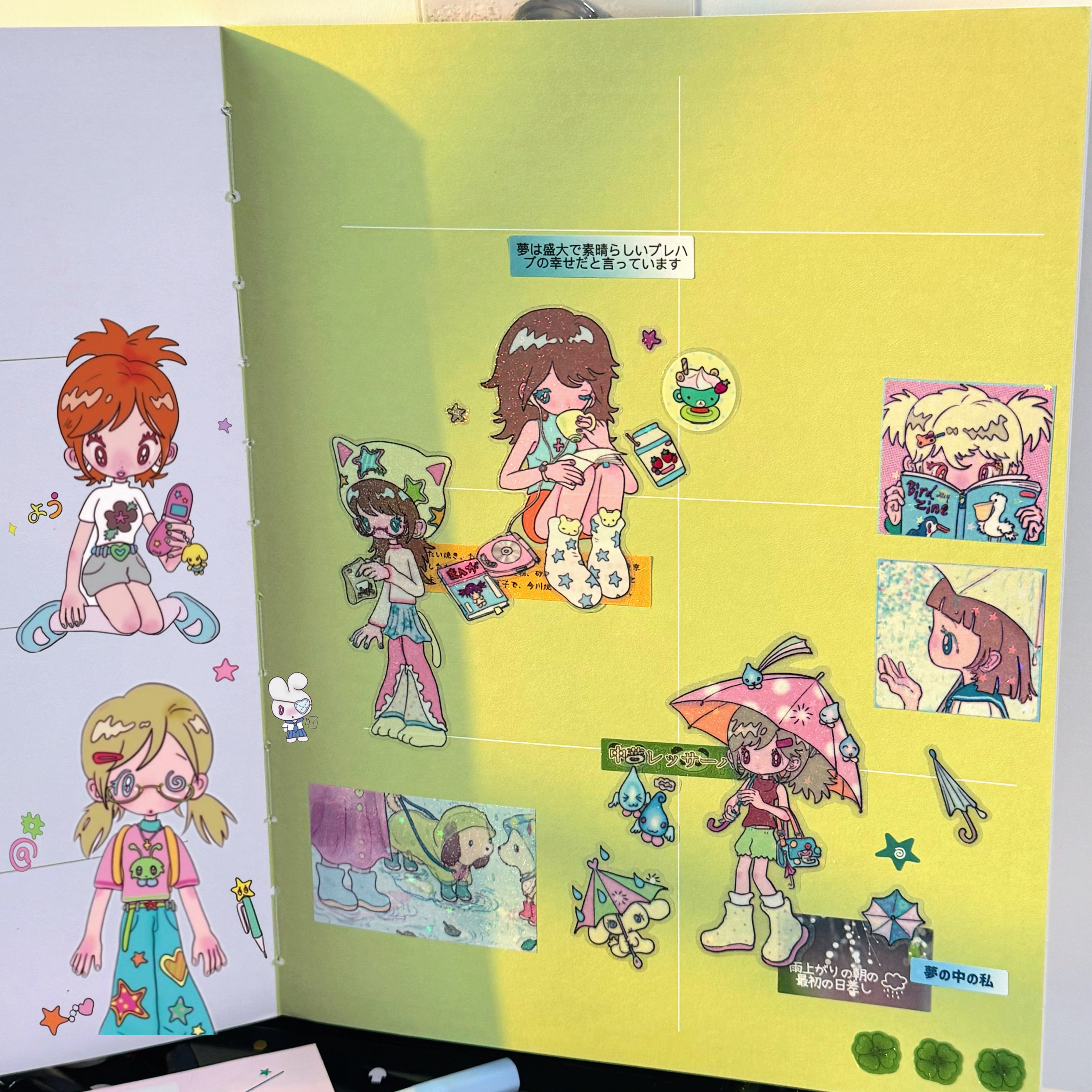 鸟鸟一 sunonebird ファブリックポスター