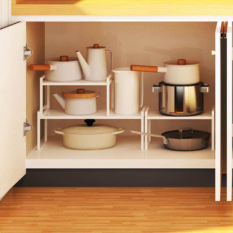 Grafia kitchen shelf table top dressing layered tabletop tabletop shelf storage storage separation sorting rack