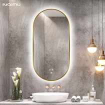 Smart bathroom mirror Bathroom mirror with light led vanity mirror with frame toilet mirror Bathroom mirror wall-mounted