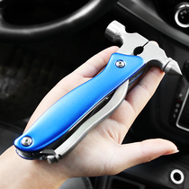 Car safety hammer car escape hammer car multifunctional flashlight life saving hammer window breaker artifact safety supplies