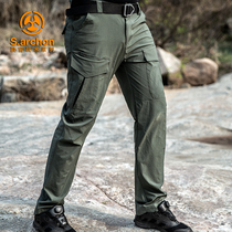  Summer outdoor quick-drying pants Mens ultra-thin breathable assault pants Special forces tactical pants Elastic quick-drying mountaineering pants