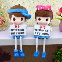 Childrens room inspirational learning ornaments boy cartoon decorations creative cute bedroom decoration large hanging foot doll