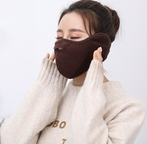 Thickened cotton mask made female autumn and winter ear protection face mask Cold warm breathable fashion winter wind mask