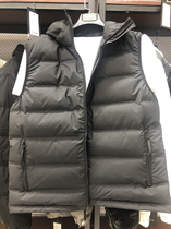 Ardy coveted down waistcoat mens 2021 autumn winter duck suede warm vest black 100 lap outside wearing even cap