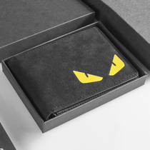 Alcantara furrow suede drivers license holster mens and womens driving license two-in-one body bag ultra-thin personality creativity
