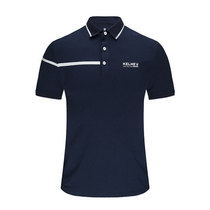 Kalmei sports polo shirt mens short sleeve jacket breathable KELME group purchase printed business T-shirt cotton Leisure