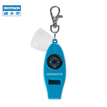 Decathlon Outdoor Whistle Compass Compass Multifunctional Keychain Thermometer Magnifying glass Directional WSCT