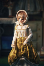 (Banana moss) 1530s pumpkin flavor skirt Cinderella series theme skirt bjd3 baby clothes Goat stomp