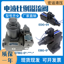 Electro-hydraulic proportional relief valve proportional valve EBG-03-C EBG-3-H EBG-06-C EBG-6-H magnifying plate