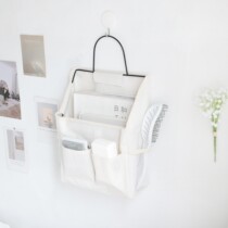 Fabric storage hanging bag wall hanging wall hanging dormitory wall storage bag door rear artifact hanging storage bag