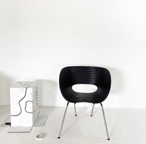 DPstudio Nordic Minimalist Shell Chair Designer Dining Chair Studio Office Home Vintage Net Red Chair