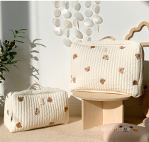 South Korea Ins Moms Bag Large Capacity Mother & Baby Bag Baby Trolley Hanging Bag Diaper Bottle Inclined Cross Bag Mom Bag