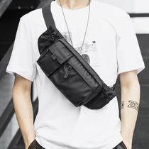 Tide brand new trend running Bag Mens chest bag shoulder shoulder bag sports riding oblique cross bag light waterproof bag