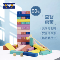 larkpad digital laminated Lebuilding blocks children Puzzle Toy Autoclave Bottom Pumping Stack High Level Cascade Drawing Building Blocks