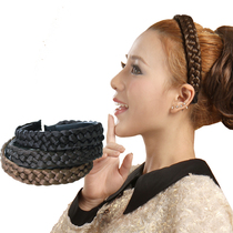 Star night beauty wig European and American retro hair braid braid braided hair hoop Japanese dress secret hair accessories