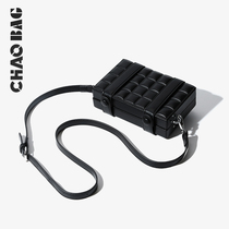High level Sensation Box Bag Bag Mens Bag 2022 New Tide Card Diagonal Satchel brief Single shoulder bag Lattice Small Square Bag Light Extravagant