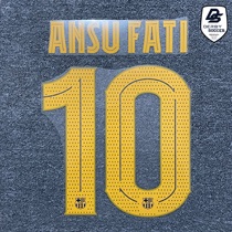 (Spot) 21-22 Barcelona second away Champions League printing