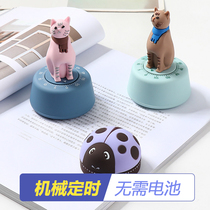 Kitchen Multifunction Cartoon Machinery Timer Children Students Make Inscriptions Time Management Timer Reminder Alarm Clock