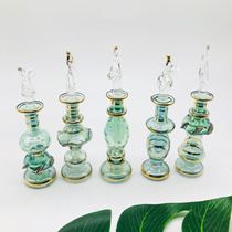 Single Egyptian Featured Fragrance Bottle 7cm Mini Perfume Bottle Expanded Fragrant Home Soft Crystal Glass Decoration