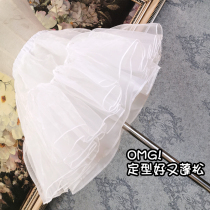 Skirt support lolita skirt lolita nonsense Lolita daily violence children short 40 CMjk pungy skirt clouds support