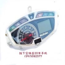 Applicable Suzuki new Neptune UA125T T-A EFI electronic LCD instrument code table speed meter instrument glass