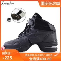 sansha sansha dance shoes square dance shoes dance shoes modern dance shoes women wear fashion leather soft soles Jazz