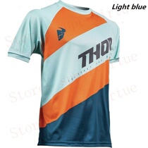 Summer THOR speed drop suit men and women sportswear speed downwear short sleeve T riding suit racing car suit