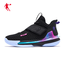 Jordan basketball shoes mens 2021 spring new high-top sneakers mens national tide shock outdoor combat basketball boots