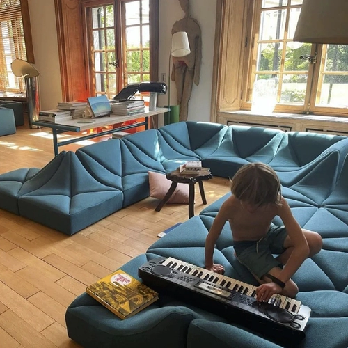 Универсальный модуль, креативный диван, современная и минималистичная ткань для отдыха, оригинальная мебель