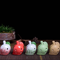 (Flagship Store) 6-hole Ocarina Fruit Modeling Childrens Ethnic Musical Instruments Small Ocarina Crafts