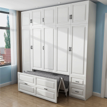 Folding bed Wardrobe one-piece multi-function combination Study invisible bed Small apartment home space-saving lunch break pull-out bed