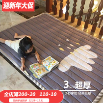 Thickened baby climbing mat non-slip non-toxic and tasteless childrens floor mat game blanket foldable living room baby climbing mat