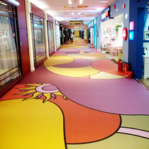 Kindergarten floor mat dance floor glue custom early education center dedicated to small childrens physical fitness plastic dance mat