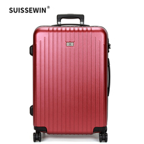 Swiss Army Knife SUISSEWIN Suitcase Universal Wheel Female Lightweight Large Capacity New Rod Tail Luggage 24 Inch