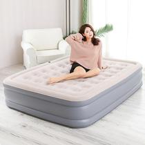 Air mattress raised home double thickened cartoon chinchillo bed portable outdoor single automatic air cushion bed