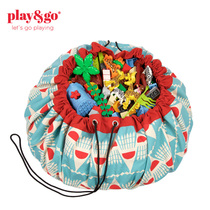 Belgian playgo to play childrens toy building blocks storage bag picnic beach game mat