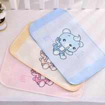 Mat pillow cover Baby baby pillow cover Newborn 0-1-3 years old ice silk pillow cover 40*60 childrens sweat-absorbing pillow