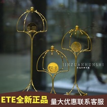 Golden diamond bride 2020 new Xiuhe headdress display stand gold large medium and small No 3 antique jewelry ornaments color preservation