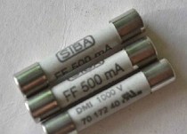 6X32mm fuse for tube multimeter SIBA instrument 1000VF15BF17B fuse FF500MA
