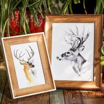 US-US-style creative hanging wall photo frame swing table 6 inches 7 inches 5 8 10 11 12 inch wedding yarn A3A4 like picture frame plastic