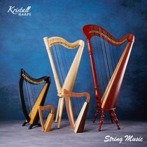 Kristall Taiwan Irish Harp instrument classical 20 28 34 36 40 string professional Harp key