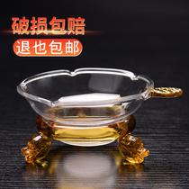 Creative glass tea leak set tea funnel kung fu tea set tea set accessories tea filter tea filter