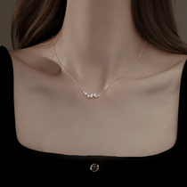 New Chinese Ginkgo Leaf Necklace woman 999 pure silver necklace light extravagant and small crowdgirl necklace 2023 new exploits
