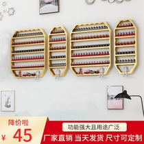 Nail art shelf nail polish storage rack wall rack cosmetics display cabinet display nail polish display rack