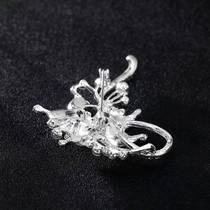 High-end brooch women Korean version sweater cardigan suit anti-light brooch flower brooch shawl buckle simple coat women